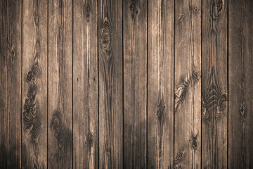 Old grunge dark textured wooden background , surface of  brown wood texture , top view brown pine...