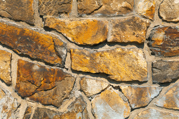 Grunge stone wall structure