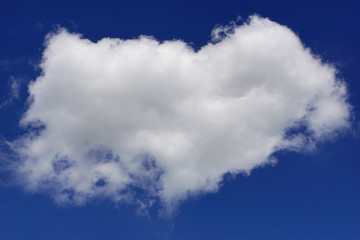 Naklejka na ściany i meble closeup cloud with blue sky