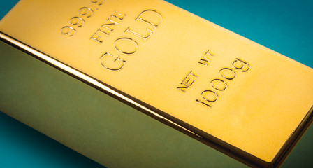 gold bar closeup