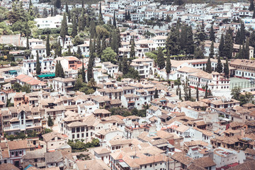 Obraz premium Aerial view granada 3