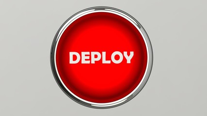 Push button 3D rendering illustration