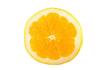 orange isolated on white background