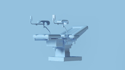 Pale Blue Obstetrics Gynecological Chairing	