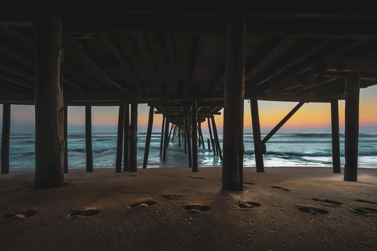 Avalon Pier, October Sunrise