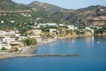 Fototapeta premium The beach of Livadi in the village of Bali on Crete