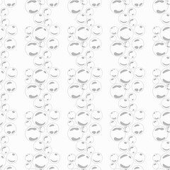shiny bubbles seamless pattern