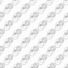 Geometric seamless pattern. Circles