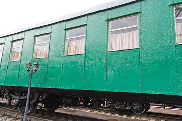 Fototapeta na wymiar Rail road coach