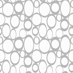Geometric seamless pattern. Circles