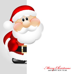 Santa Claus. Happy New Year 2019