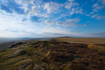Higger Tor, Derbyshire, winter landscape © Jeanette Teare