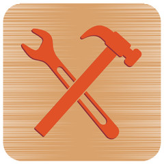 Plumbing work symbol icon