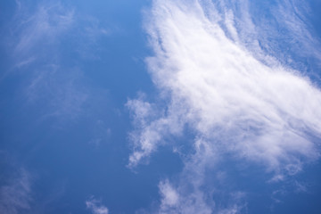 blue sky with cloud