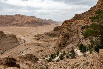 Fototapeta premium Walkway to Chak Chak