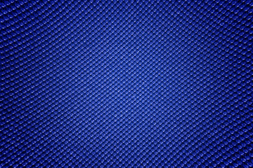 Blue texture of synthetic fabric. Textile background.
