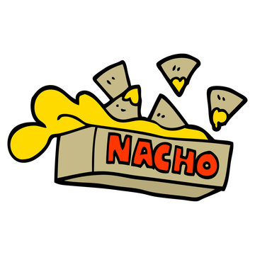 cartoon nachos clipart