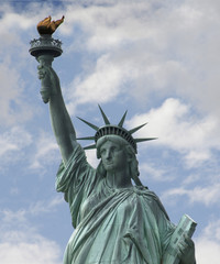 Fototapeta premium lady liberty in new york city USA America