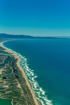 Northern California Coast Aerial View