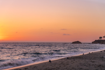 Sunset in Laguna Beach California