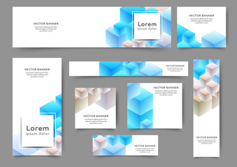Web banner templates