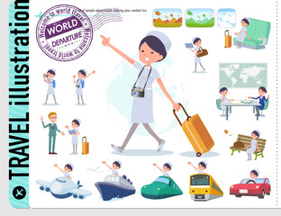 flat type Nurse women_travel