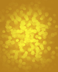 Golden bokeh lights vertical background.