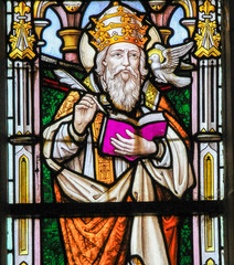 Stained Glass - Saint Gregory the Great - 226389272
