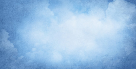 Blue clouds sky background