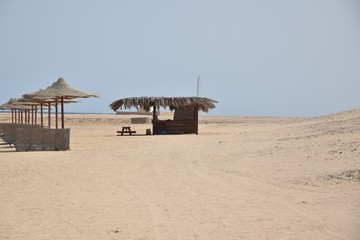 Plaża i wybrzeże w Marsa Alam w Egipcie
