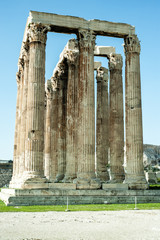 Fototapeta premium Columns in Greece