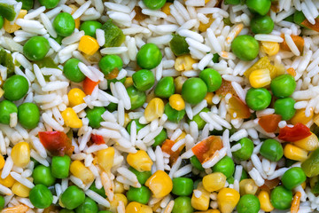 mexican rice mix with vegetables