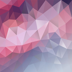 Obraz premium polygonal background gradient purple to light