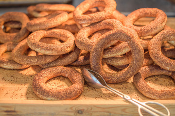 Turkish bagels - simit