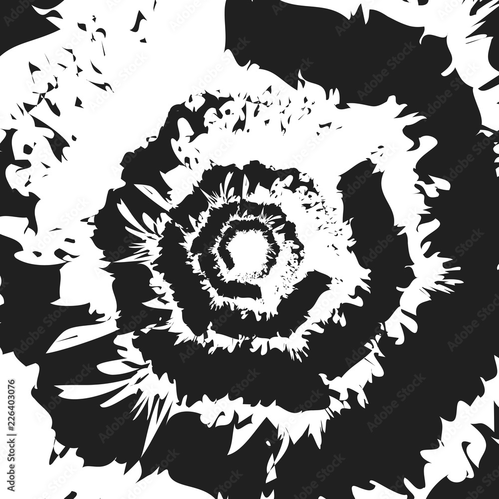 Poster white background. tunnel abstract. twisted lines. abstract fractal background. logo. glitch lines.