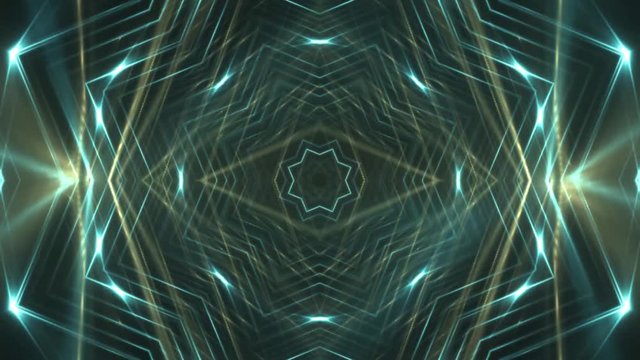 VJ Lights neon and golden flashing spot light. Wall stage led blinder blinking neon. Club concert dance disco dj matrix beam fashion. Loop animations.