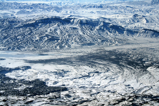 Igdir plain, from Mount Agri (Ararat). This picture was taken in the Mount Agri at 4200 meters.