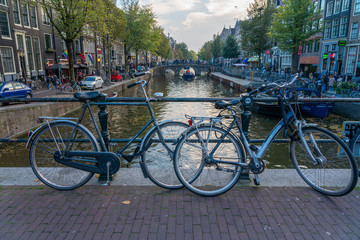 Fototapeta premium Amsterdam city, Netherlands, Travel photography