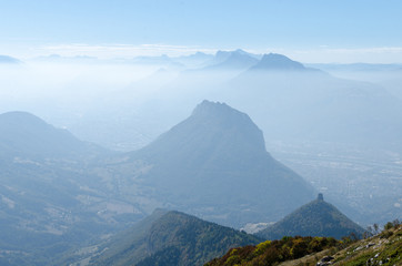 View from the Chartreuse mountains
