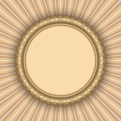 decorative background with elegant frame