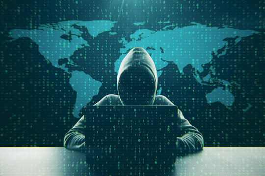Computing and hack concept - Powered by Adobe
