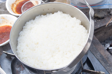 バーベキュー　ごはん