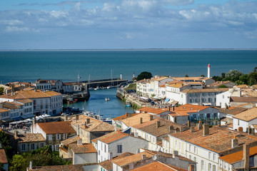 Fototapeta na wymiar Port de Saint Martin de Ré