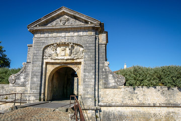 Obraz premium Saint Martin de Ré, rempart