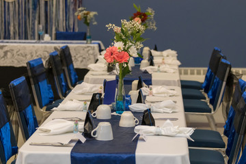 table settings wedding reception
