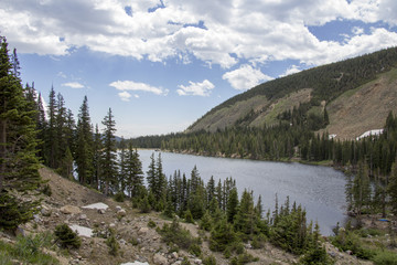 Fototapeta na wymiar Mountain Lake in Colorado