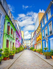 Naklejka premium Ulica w Paryżu