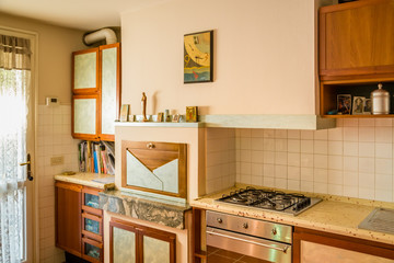 kitchen of middle class Italian family