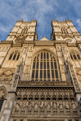 Fototapeta na wymiar A view in Westminster in London