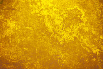 Abstract grunge surface orange bronze gold background golden yellow highlights